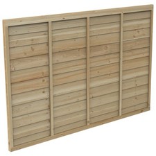 Pressure treated overlap fence - pressure,