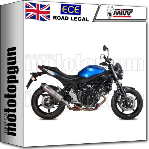 Mivv exhaust oval titanium - exhaust,