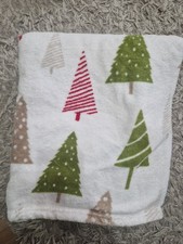 Christmas Tree Super Soft Fleece Blanket Throw