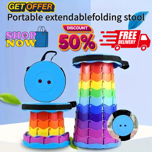Folding stool portable - folding,