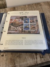 R.M.S. TITANIC STAMPS