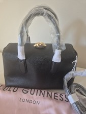 Lulu guinness black leather - lulu,