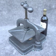 Antique cast iron bookbinding