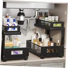 2 Pack Under Sink Organizer