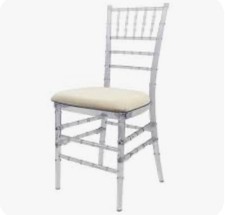 Chiavari Clear Iced Chair Hire