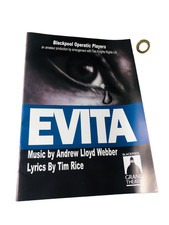 Theatre Programme Evita Grand