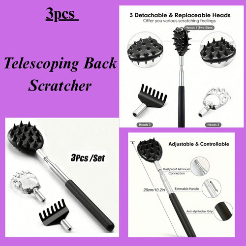 3pcs telescoping back - 3pcs,