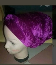 Magenta African Women Velvet