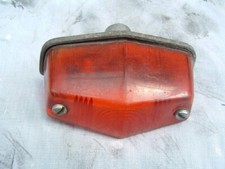 VINTAGE 3 BULB REAR LIGHT,BSA,TRIUMPH,NORTON,AJS,ARIEL,RUDGE, 1940s/50s????