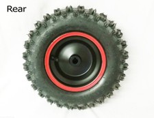 WMQ14 RED  REAR WHEEL WITH