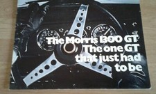 MORRIS 1300 GT Sports Car Sales Brochure Jan 1970 - 2679/A