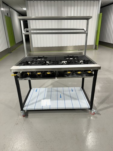 Burner gas cooker one shelf - cooker,