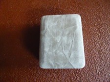 EMPTY  Grey Velvet Beaver Brooks The Jewellers Chain Box EMPTY