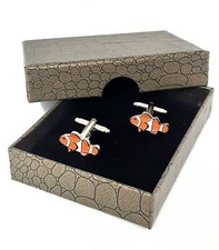 CLOWN FISH Cufflinks +Box