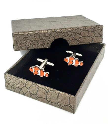 Clown fish cufflinks box - clown,