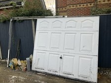  Garage Door 7ft x 6.6ft Tilt up and Over type Door Complete with frame