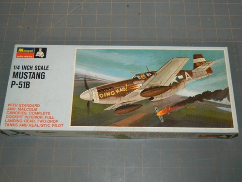 Monogram p 51b mustang - monogram,