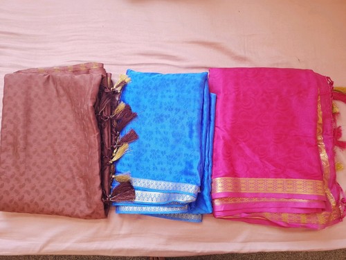 Three beautiful grape silk - grape,