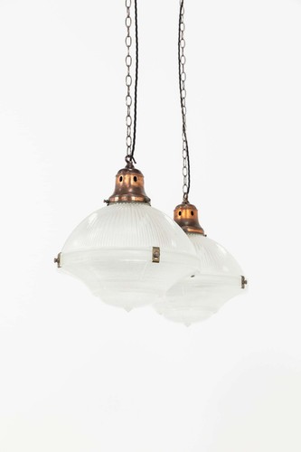 Antique holophane - 14",