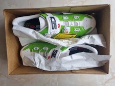 Sidi Wire Air shoes. Carbon sole Size 47 fluo green/white Brand new