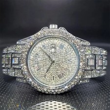 Iced Bling Out Watch Hip Hop Luxury Fashion Watch for Men
