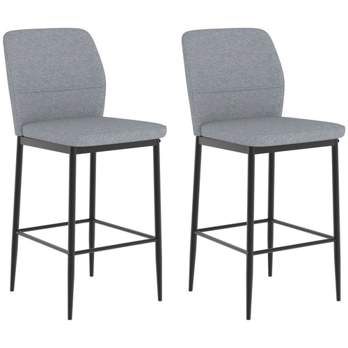 Homcom modern tall chairs - homcom, with