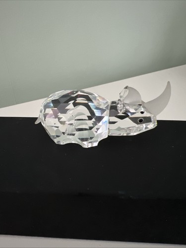 Rare retired swarovski rhino - rare,