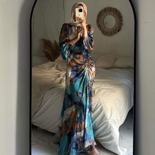 Dubai satin prayer - dubai, abaya