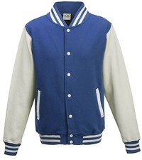 Unisex American Style Varsity Letterman University College Baseball Teddy Jacket
