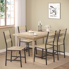 4er set dining chairs kitchen - chairs,