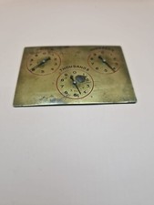 Antique Brass Bezique marker,  Trench Art