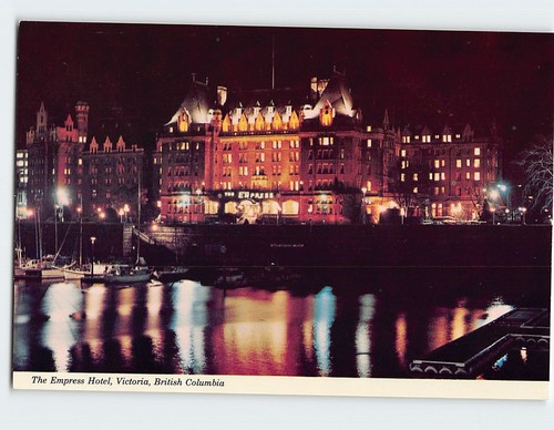 Postcard the empress hotel - postcard,