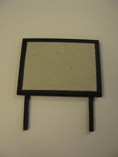 Blank Model Railway Billboard