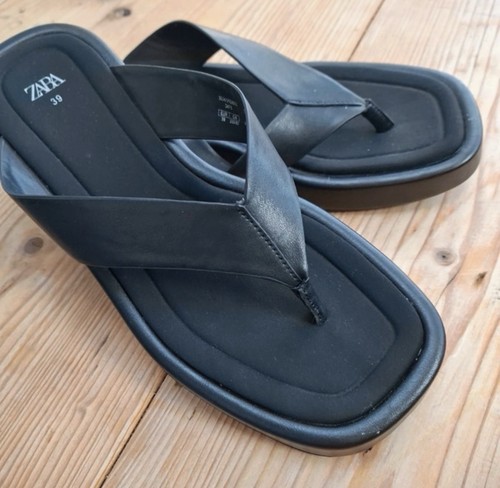 Zara flat strappy - strappy, slider