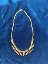 14 K Gold Cleopatra Necklace