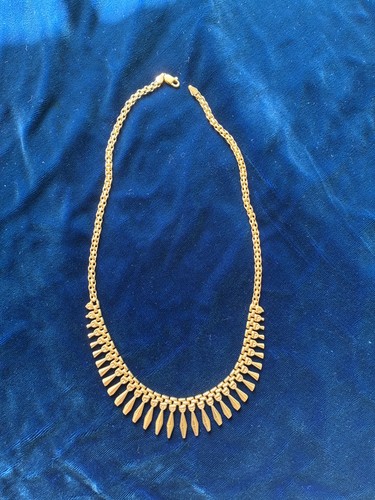 Gold cleopatra necklace - k,