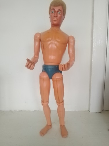 Vintage action man blue pants - action,