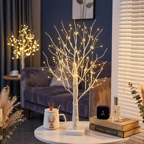 Lighted christmas tree white - christmas,