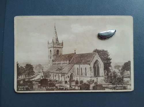Postcard bramham church - postcard,