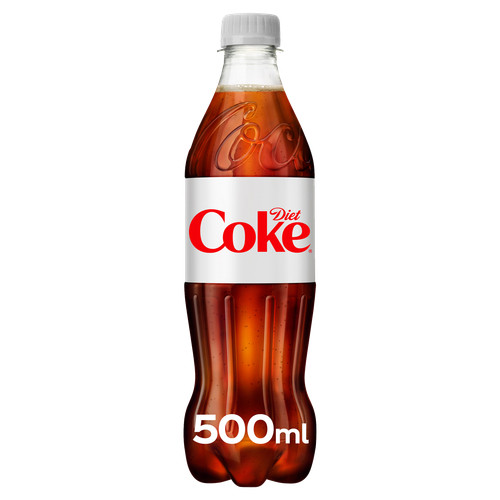 Diet coke 500ml bottles - x,