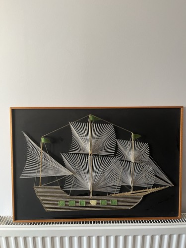1960s vintage string wire 3d - 1960s, &