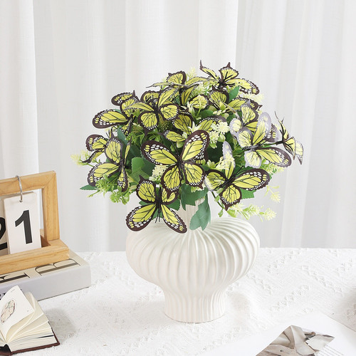 Artificial butterfly orchid - butterfly,