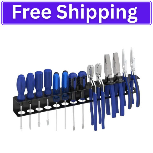 Wall mounted screwdriver - mounted,