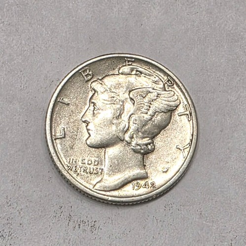 1942 mercury dime overdate - mercury,