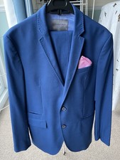 Zara Men's Blue Suit 2-Piece