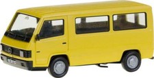 Yellow Mercedes Benz 100 D Bus