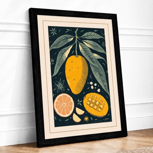 Botanical study gold - botanical, in