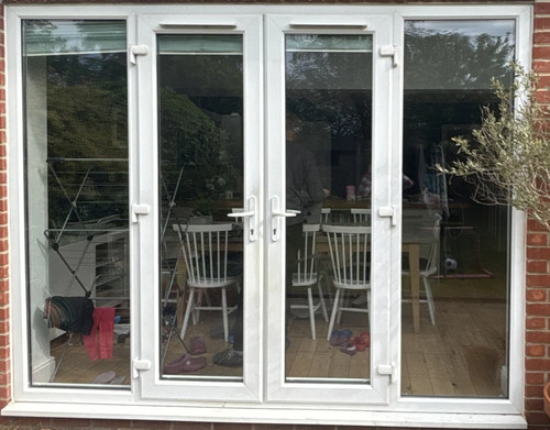 Upvc french doors side - french, lights