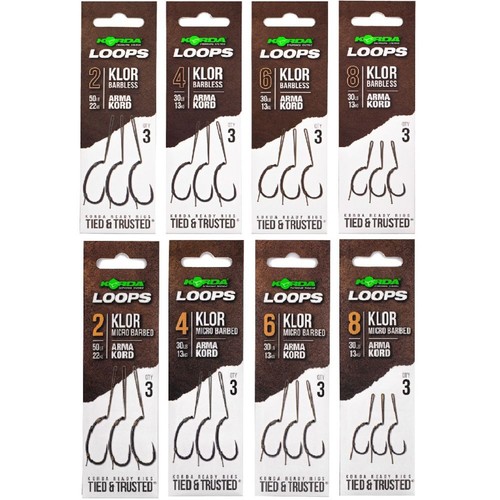 Korda klor loop ready - loop, tied