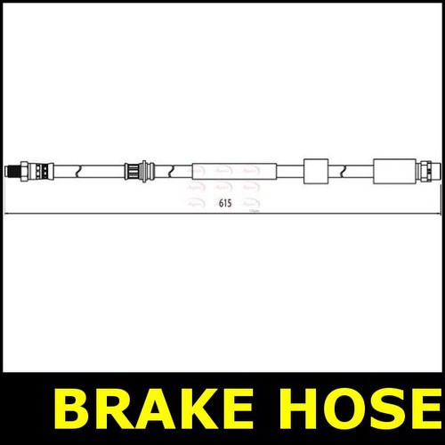 Brake hose front - front, for